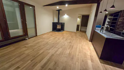 新築住宅の施工事例｜オーク120幅 オイル塗装 セレクト