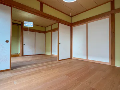 一軒家リフォームの施工事例｜複合ブラックチェリー150 セレクト オイル