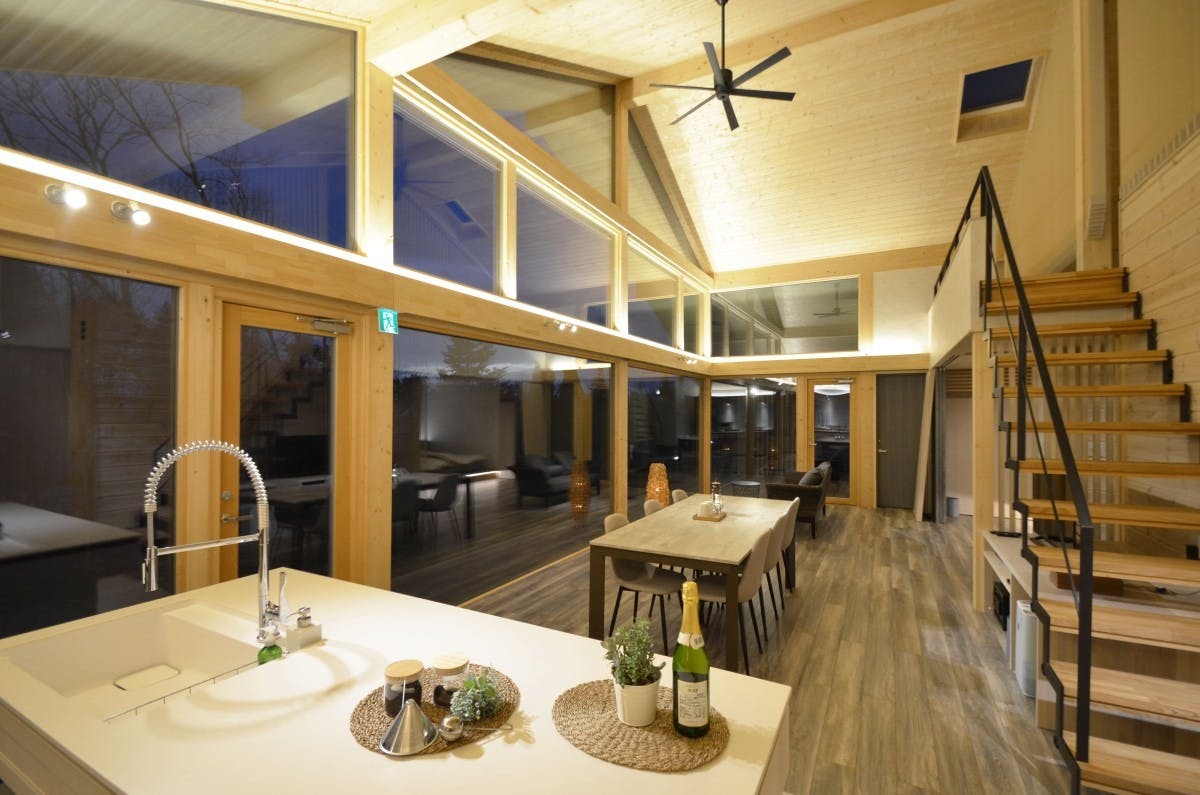 ラミネートフローリングKRONOTEX|AMAZONE D3572コテージの施工事例