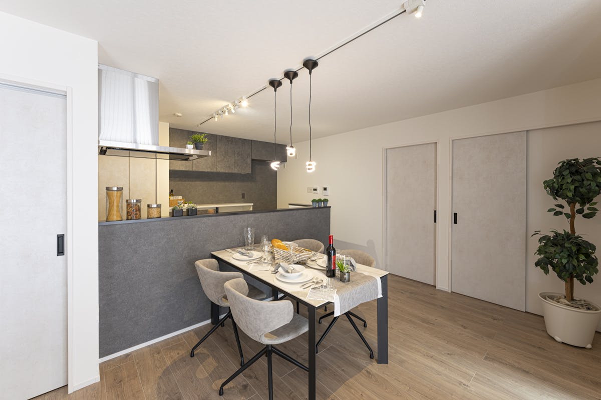 ラミネートフローリングKRONOTEX|MAMMUT D3081リビングの施工事例