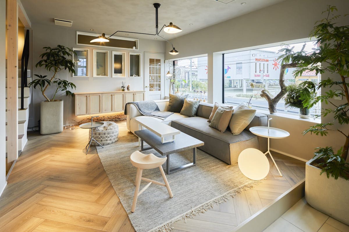 ラミネートフローリングKRONOTEX|HERRINGBONE D4764 スタジオの施工事例