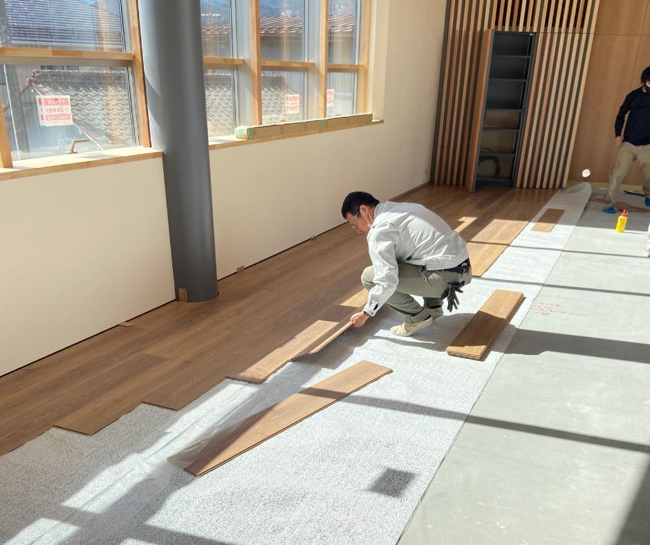 クロノテックス施工