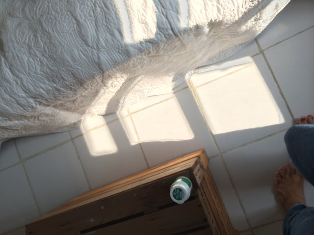 別荘 床 タイル