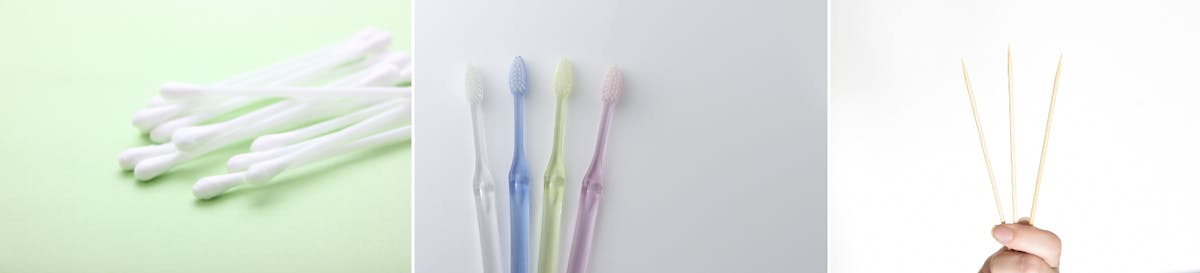綿棒 歯ブラシ 竹串