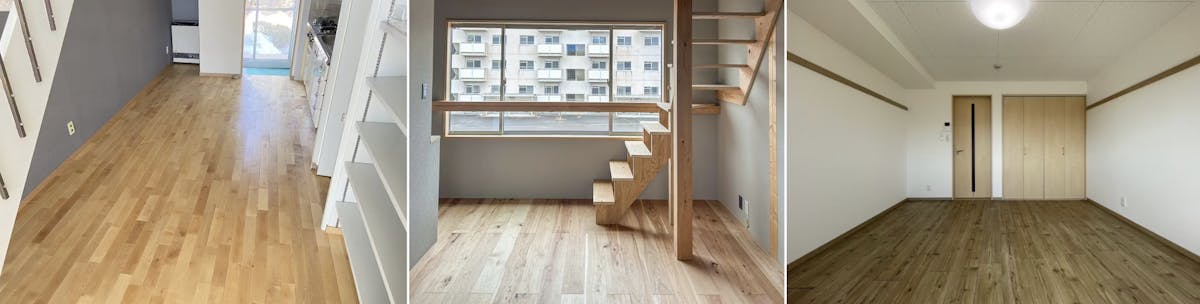 無垢・複合・ラミネート