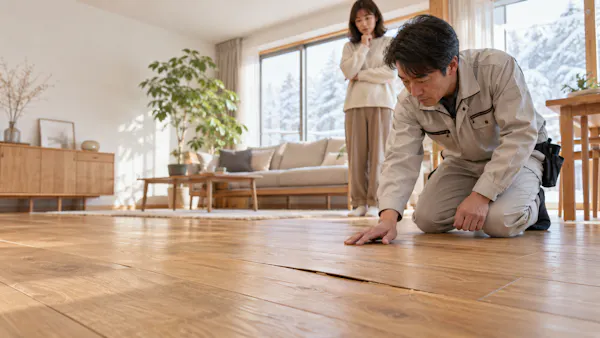 床暖房非対応のフローリングを使うとどうなる？起こりやすい問題と後悔しない選び方
