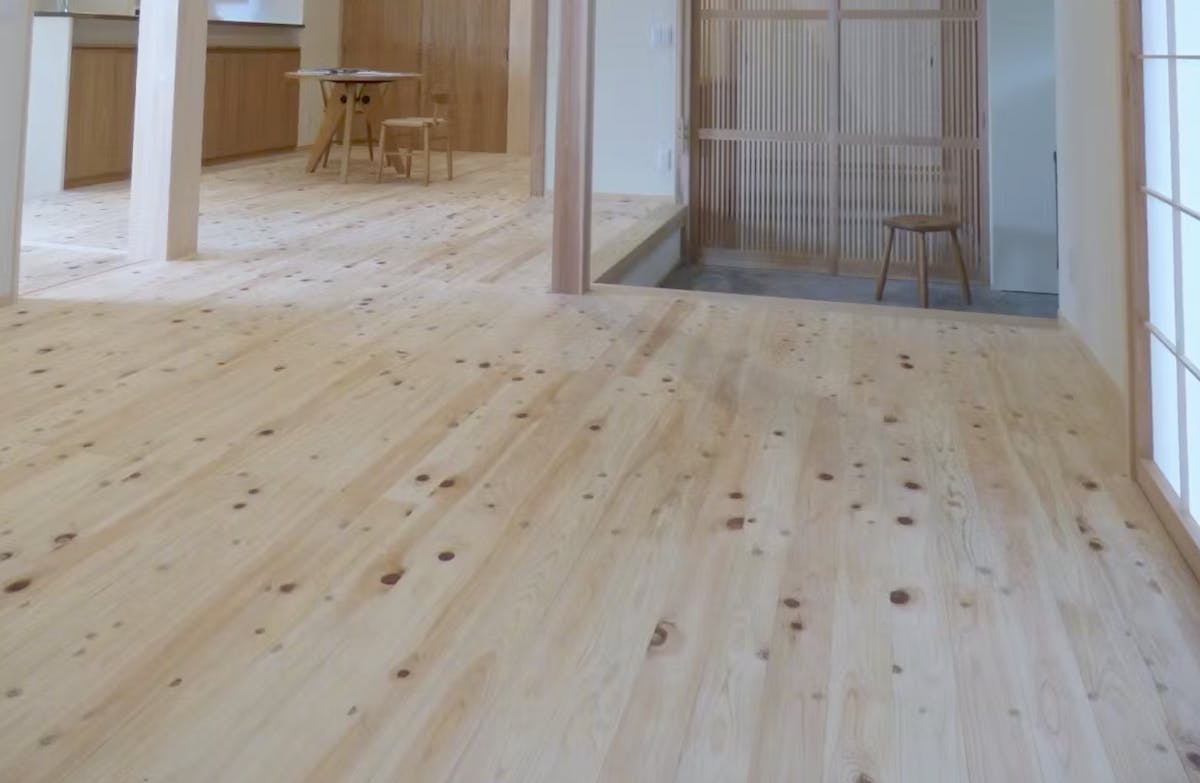 ひのき 無垢床