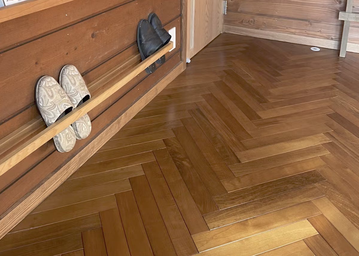 ネシアチーク　無垢床