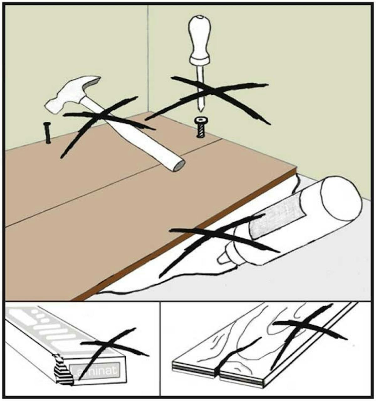 置敷施工の注意事項(重要な施工ルール)