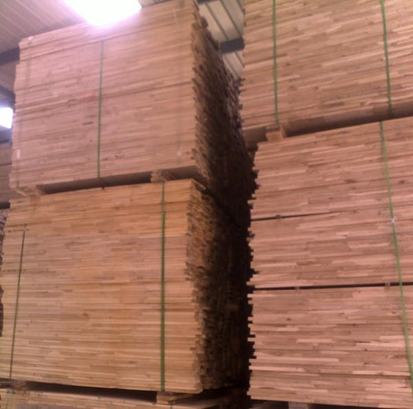木材在庫の写真