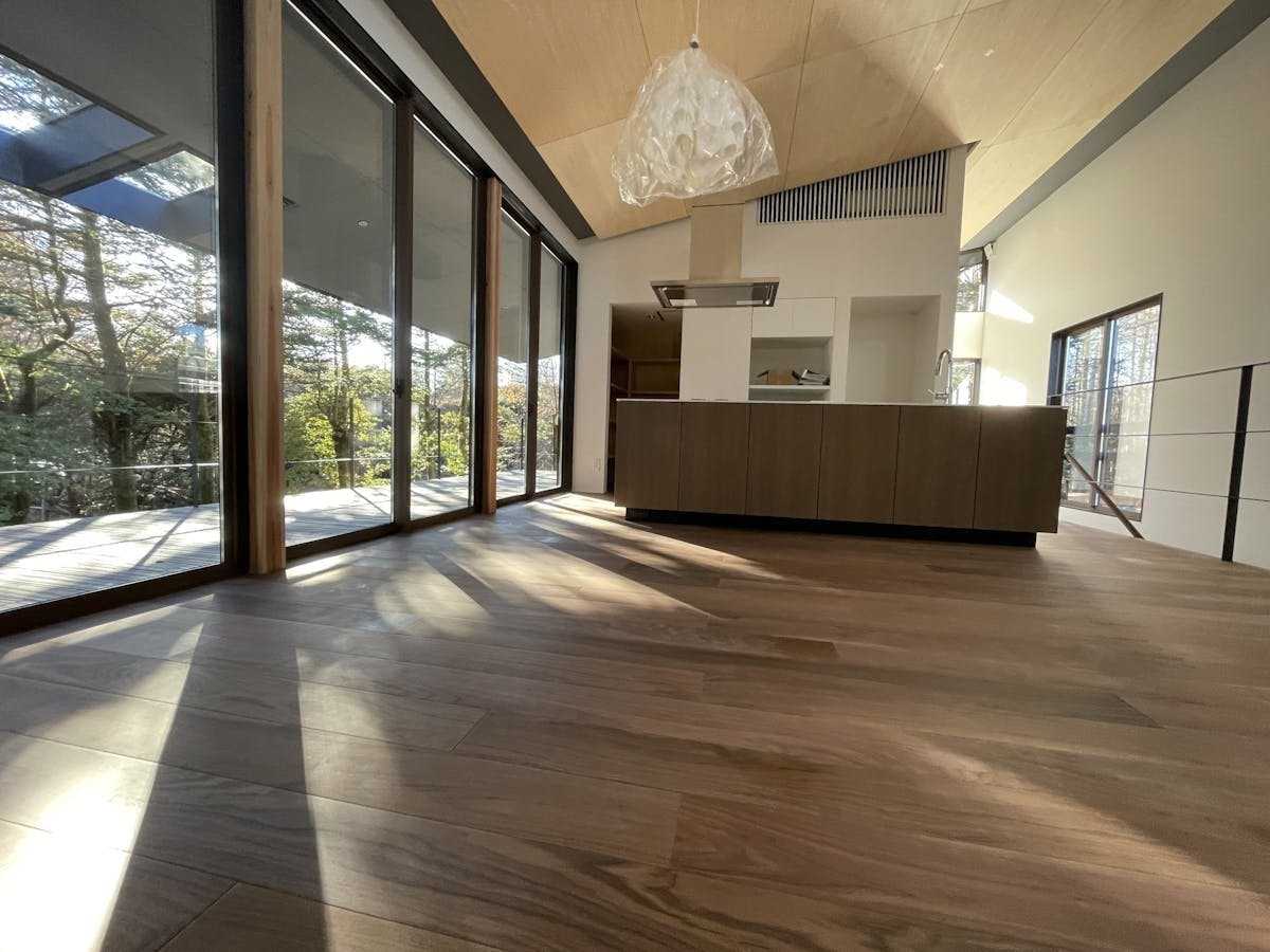 ブラックウォールナット90幅のフローリング商品詳細